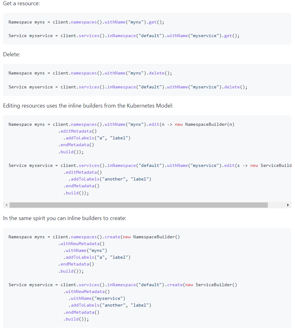 Operación en Kubernetes desde Java – Onesait Platform Community
